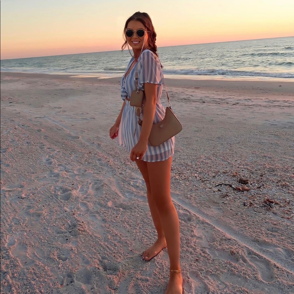PINK LILY ROMPER
